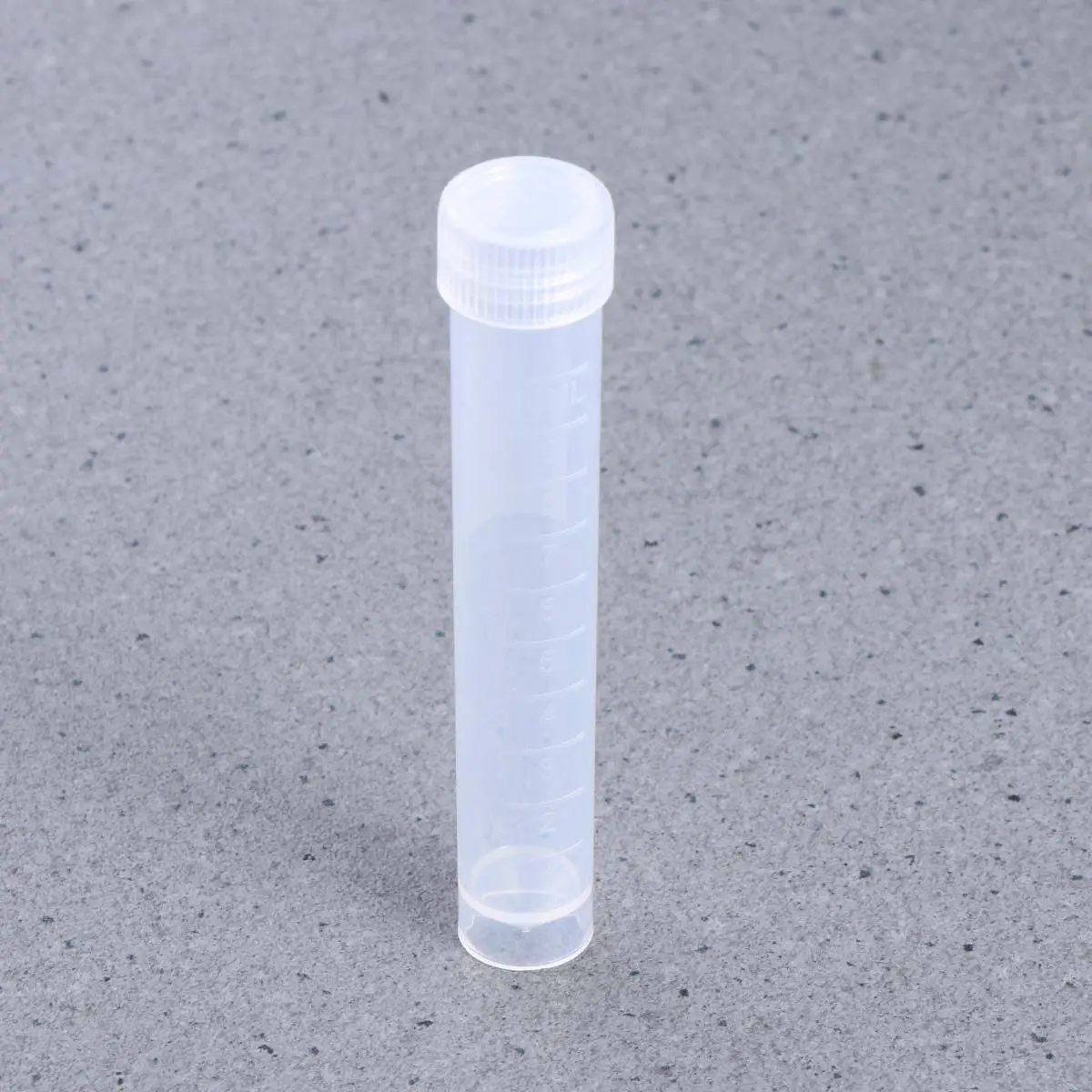 20Pcs Test Tubes with Screw Cap 10Ml Scales Sealed Vial Volume Lab Epidemic Prevention Educational