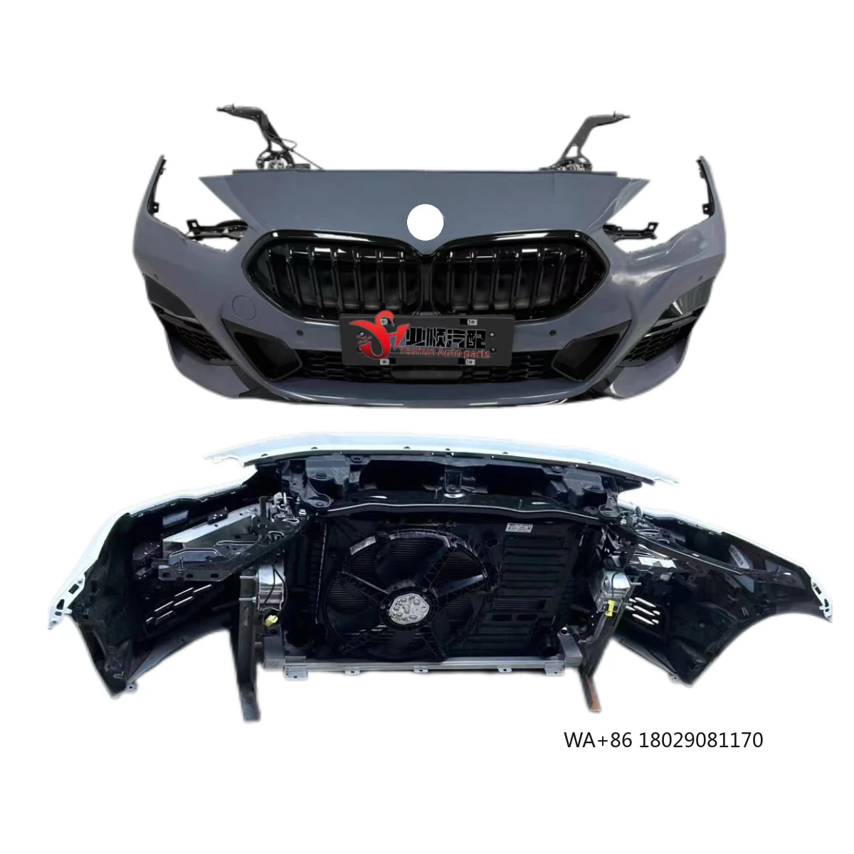 

Original High-quality Hot Selling 2 Series F44 Front Bumper Assembly Including Gantry Fan Radiator for Body Kit