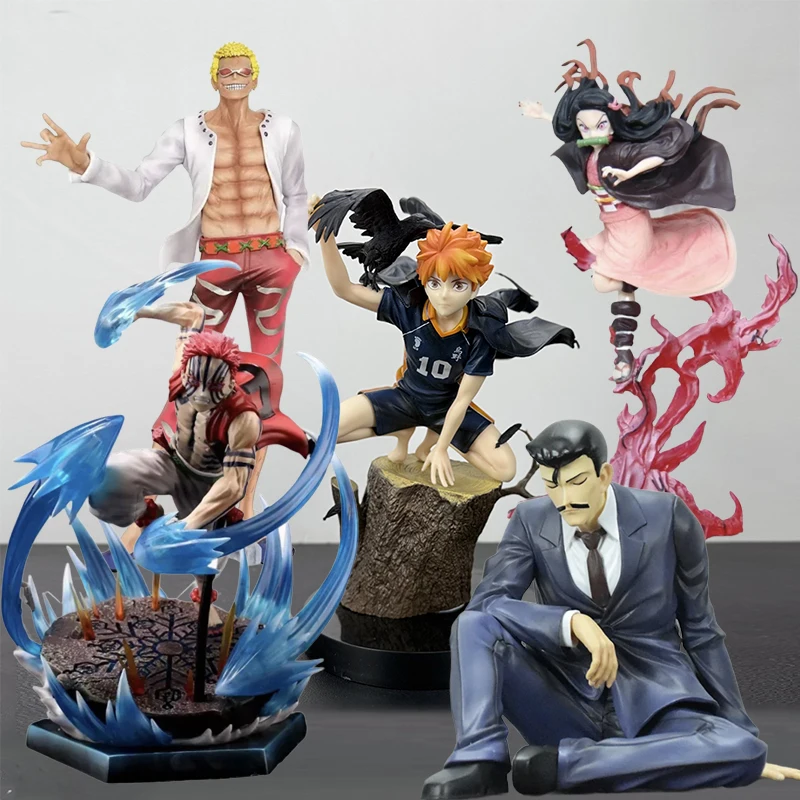 

Аниме фигурка убийцы демонов 27 см Rengoku Kyoujurou, фигурка в стиле фэнтези, декоративный орнамент, светящаяся статуя, коллекция ПВХ, кукла, игрушка