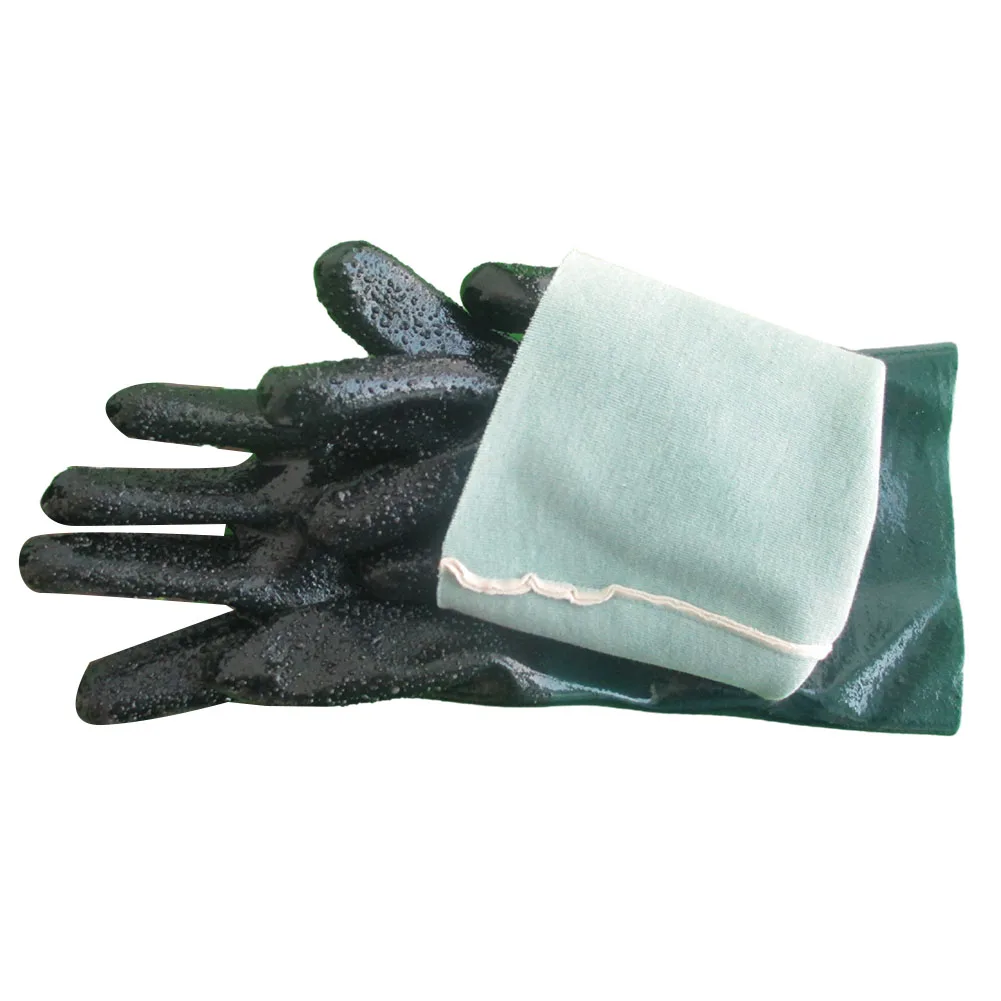 

Удобные перчатки для пескоструйной обработки Прочные перчатки длиной 35 см Перчатки для пескоструйной обработки Мягкая хлопковая подкладка Длина 15 см
