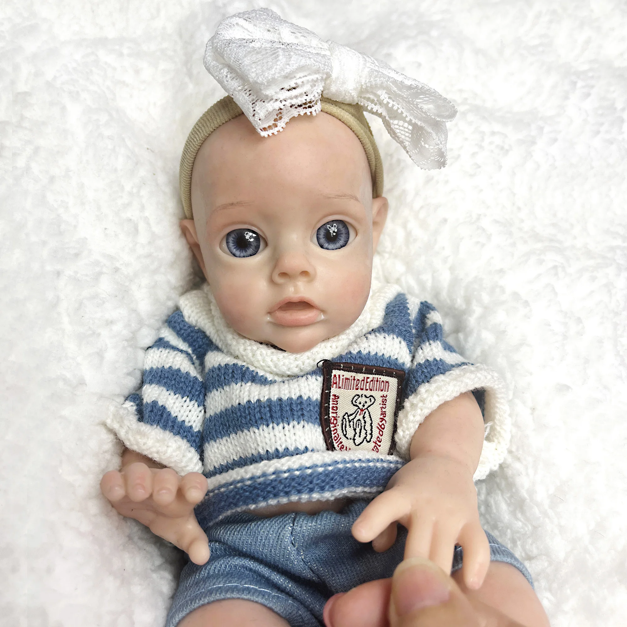 10 Inch Elf Reborn Boy Baby Doll Soft Touch 3D Painted Skin Newborn bebe reborn de silicona Doll