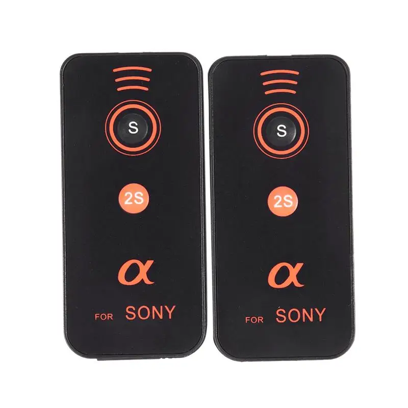 Remote Control IR Wireless For Sony Series II A7 And DSLR Cameras And NEX-7, NEX-6 NEX-5T Compact Camera (2 Pieces)