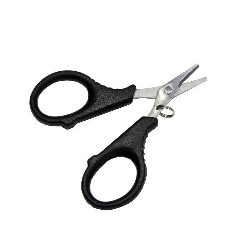 Fishing Scissor Multifunctional Titanium Coated Stainless Steel Fishing Scissors Pliers PE Braided Line Fishing Tool Accessories