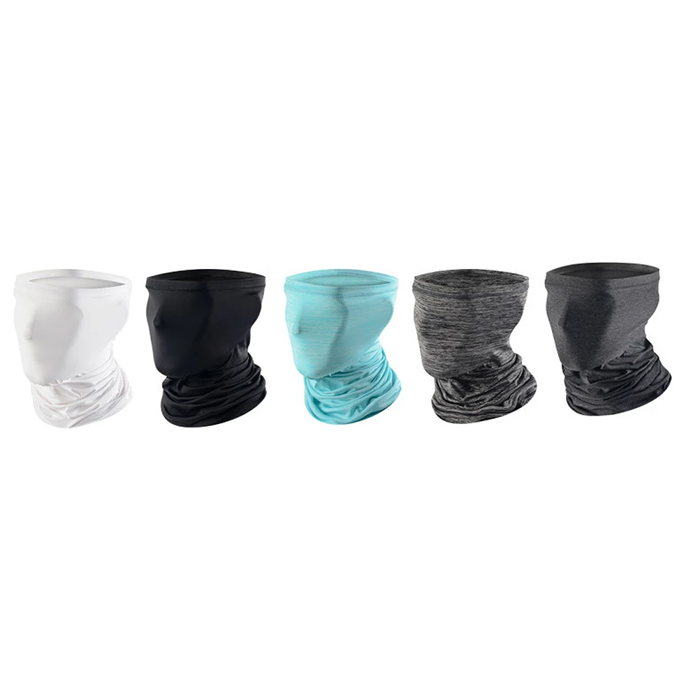 

Ice Silk Outdoor Face Mask Neck Gaiter Scarf Bandana Windproof Cooling Sport Headwear For Hiking Cycling Fishing Anti Slip