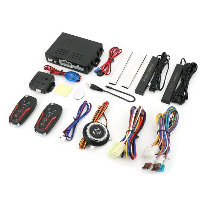 Steady Keyless Start Of Car Central Door Lock System, Complete Set Of Loading And Starting System Remote Start Stop System
