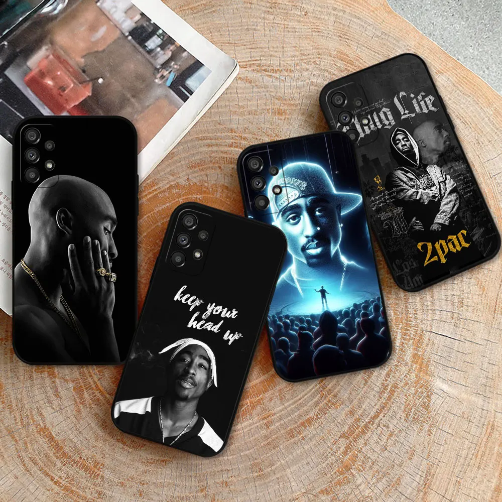 Rapper 2pac Singer Tupac Phone Case For Samsung Galaxy A52 A54 A53 A55 A51 A50 A72 A71 A73 A90 A80 A42 A35 A34 A33 A32 A31 Cover