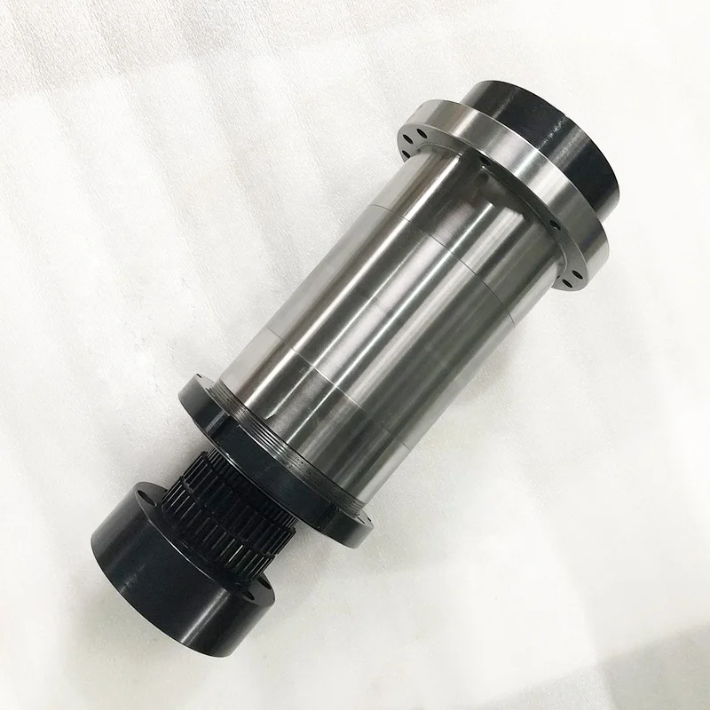 CNC Lathe Spindle A2-4 120mm 6000rpm Belt Driven Turning Spindle for Horizontal Lathe