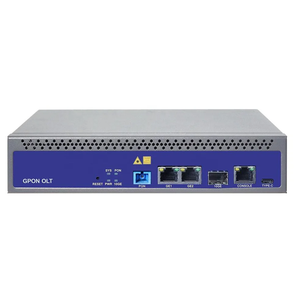 V-SOL GPON OLT V1600GS  Opitcal Line Termina with 10GE C++ SFP module ONU fiber optical network equipment