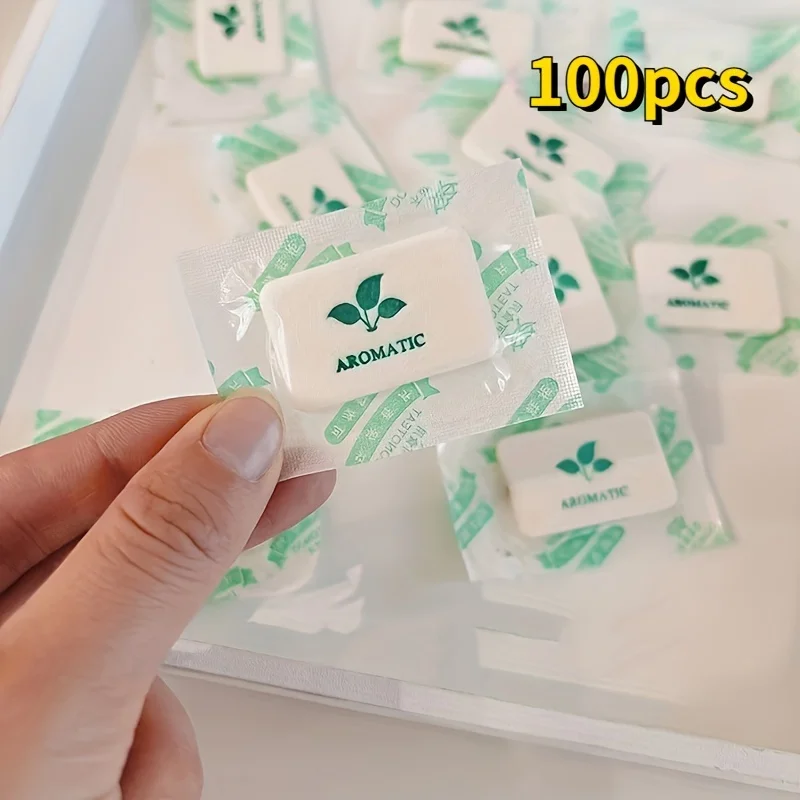 100pcs Jasmine Fragrance Bags - Perfect for Wardrobes, Cars, and Home Fragrances