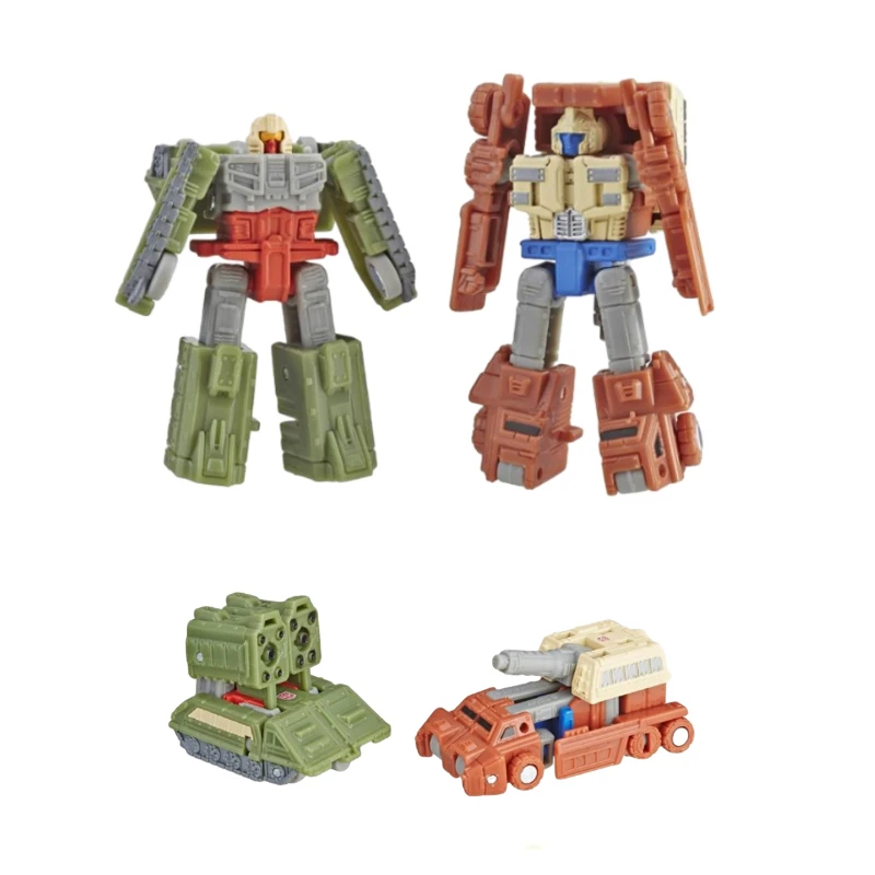 In Stock Takara Tomie Transformatoren Oorlog Voor Cybertron: Belegering WFC-S6 Topshot & Flak Action Figures Verzamelbare Geschenken Klassieke Hobby 'S