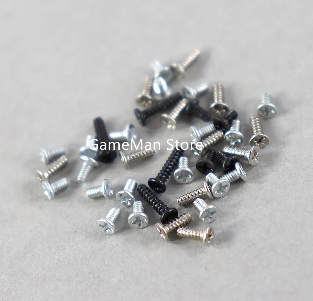 مجموعة واحدة من مسامير الإسكان لوحدة التحكم نينتندو سويتش لايت مجموعة كاملة من البراغي مجموعة استبدال ملحقات الألعاب