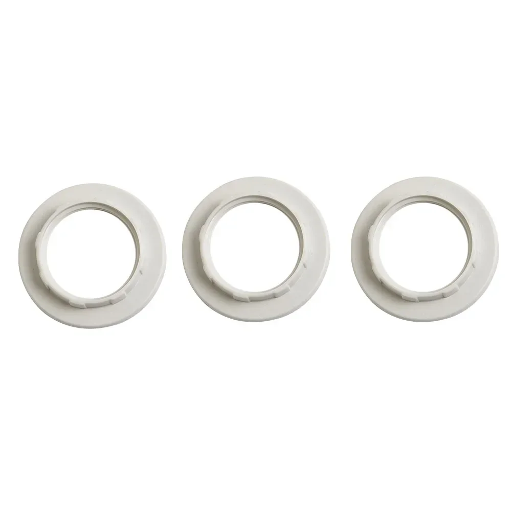 Lamp Shade Ring Solve Your Lighting Needs with E14 Plastic Lampshade Collar Ring Thread Lamp Light Shade Holders 3 Pack