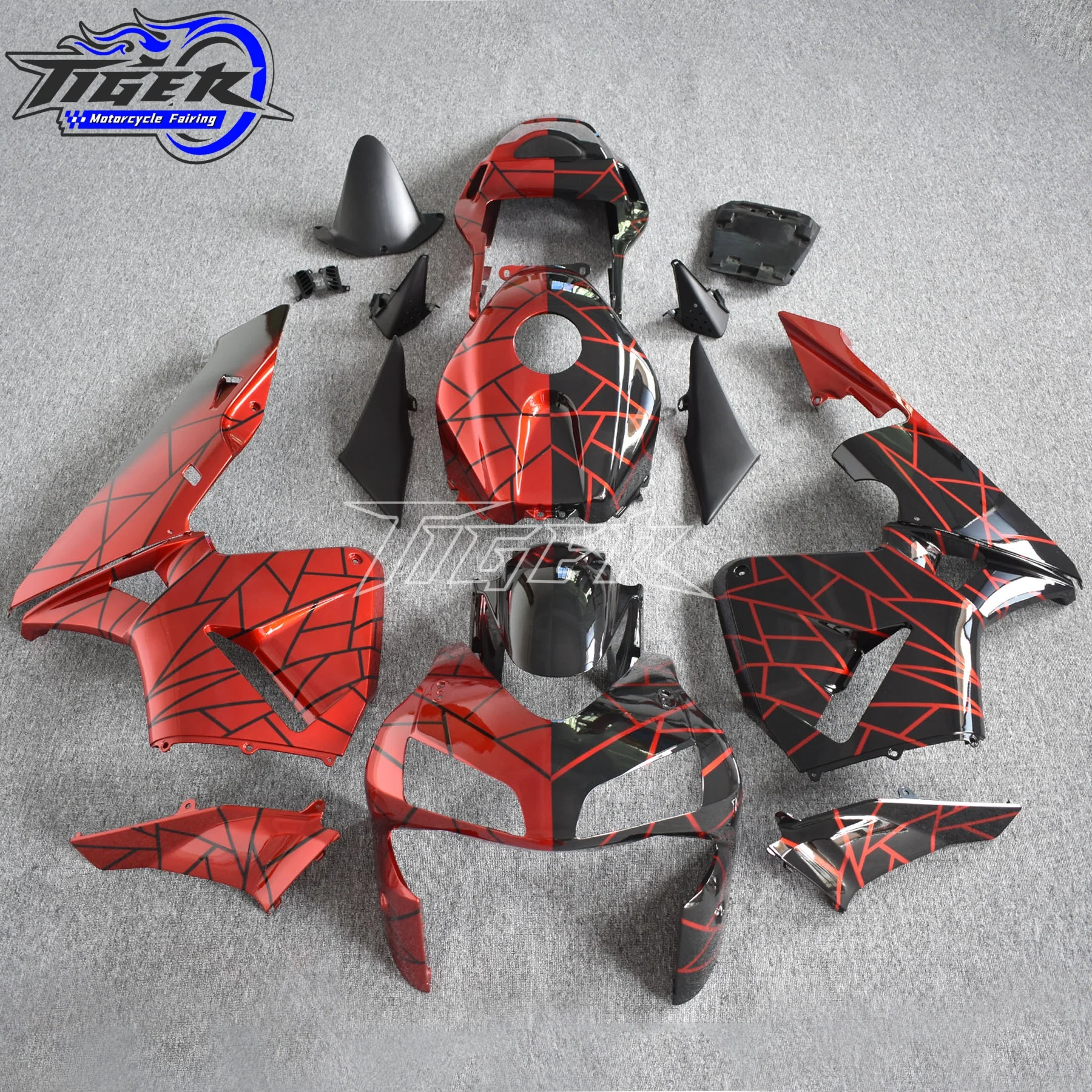 Voor Honda CBR600RR CBR 600RR 600 CBR600 RR F5 2003 2004 Cowl Body Kuip Kit Carrosserie ABS Injectie Plastic Cover Cement Grijs