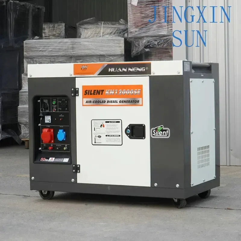 50/60HZ  110V/220V/380V Hot Sale 5KW Super Silent diesel Generator 10kw Generator diesel Soundproof 3KW 5.5KW 7KW 8KW 9KW 10KVA