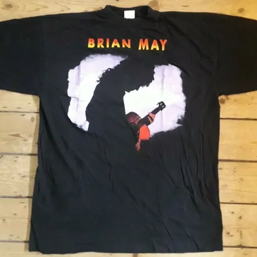 브라이언 메이 백 투 더 라이트 빈티지 1993 유럽 투어 티셔츠, 월드 XL LP 퀸 