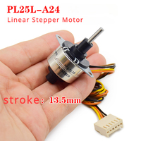 NMB PL25L-A24-XHM9 13mm Stroke Linear Actuator Micro Mini 25mm 2-phase 4-wire Precision Screw Stepper Motor Telescopic Shaft Rod