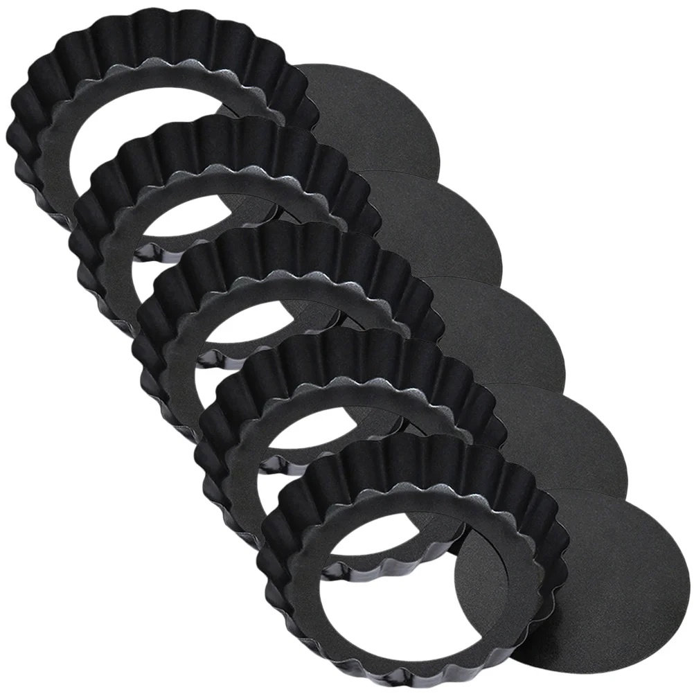 5 Pcs Round Hinged …