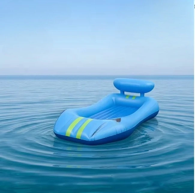Inflatable Adult Pool Lounge Floating Large Beach Sunbathing Float Raft Blowing Sunbathing Floating Swimming Mattress