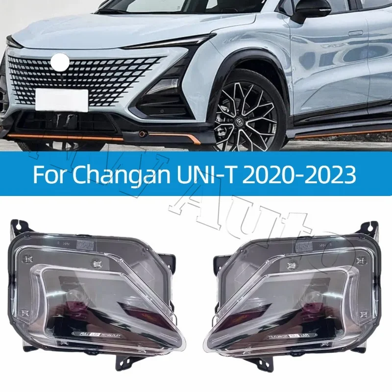 LED Front Bumper Head Light Head Lamp For Changan UNI-T 2020-2023 Headlight Headlamp Daytime Running Light Front Light Assembly