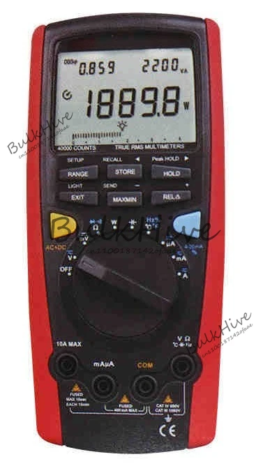 

Умный мультиметр UT71E, интеллектуальный True RMS, цифровой вольт-ампер, измеритель емкости, термометр, USB-интерфейс, программное обеспечение для ПК