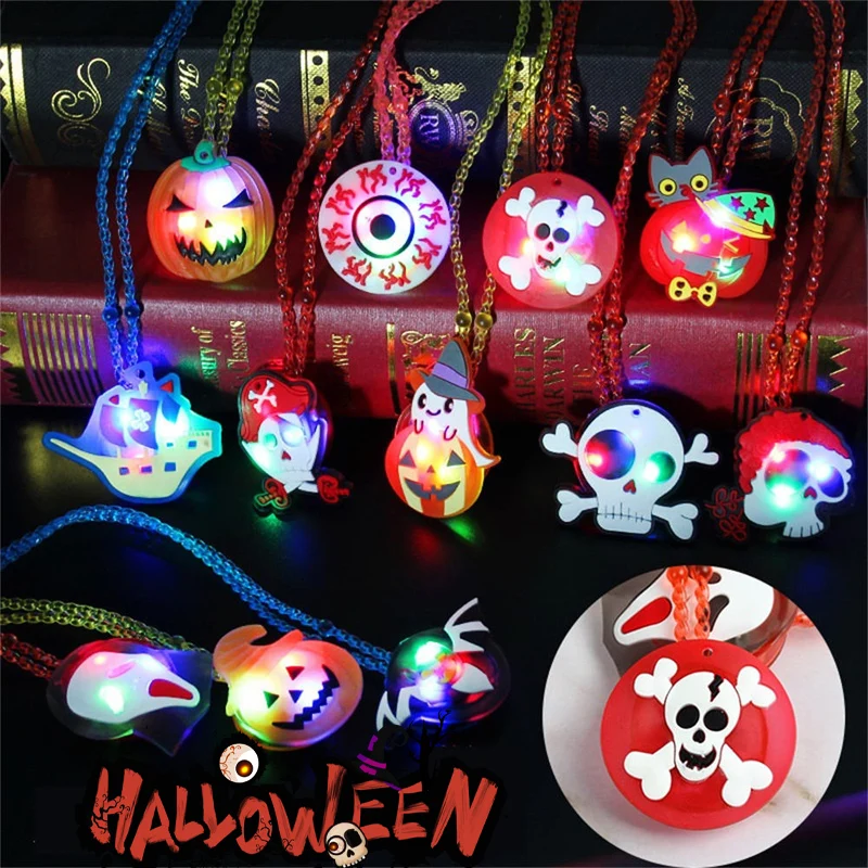 collier-led-clignotant-pour-enfants-conception-d'oeil-fantome-de-citrouille-d'halloween-pour-fete-tour-ou-friandise-evenement-de-noel-celebration-nocturne
