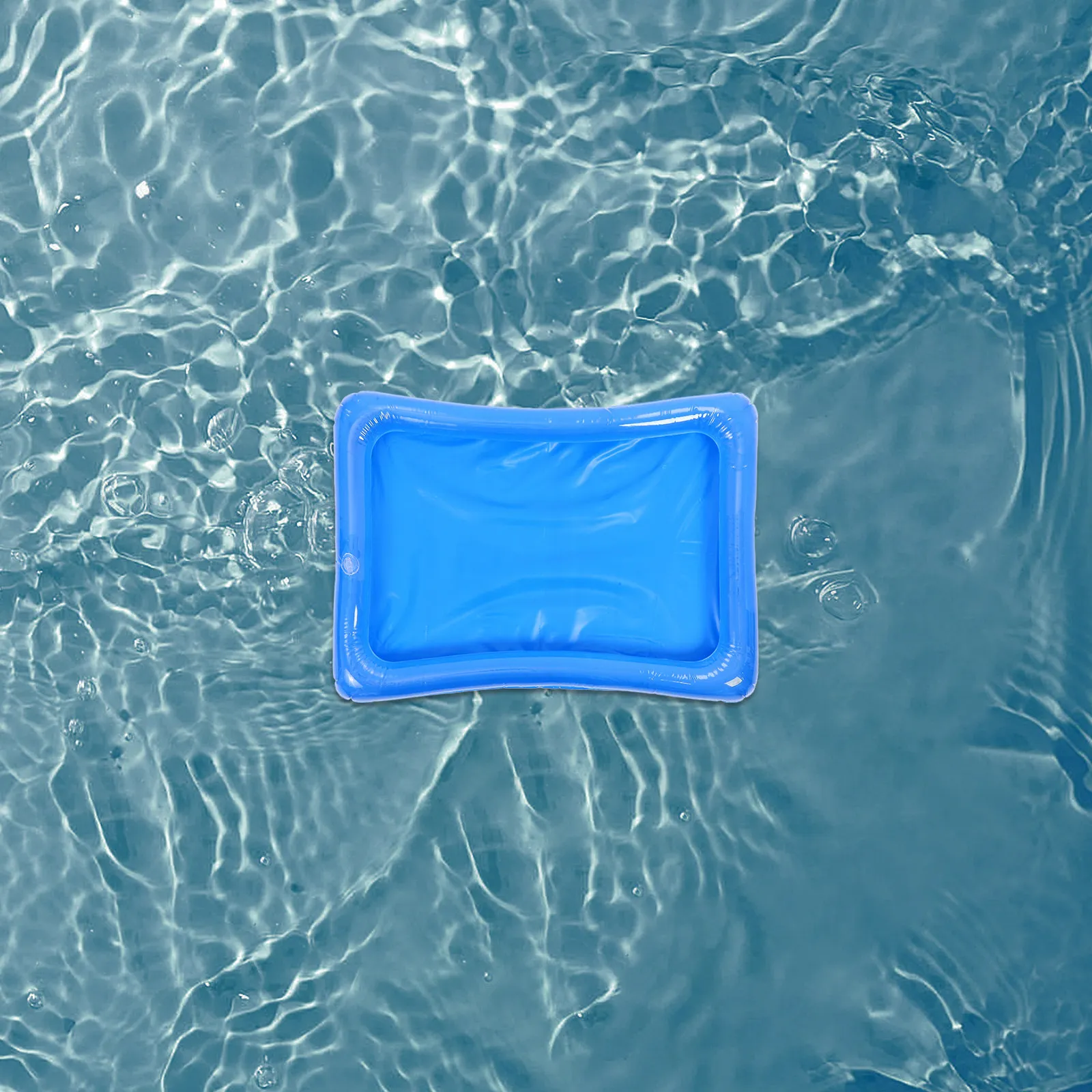 Inflatable Ice Bar Sandbox Serving Tray Pool Party Cooling Mat Reusable Water Play Mat For Kids Beach Picnic Outdoor Portable
