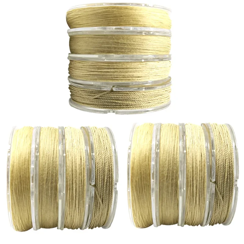 1PC Waxed cotton Rigging Thread Choice of Colour/Size Model Boat Fittings