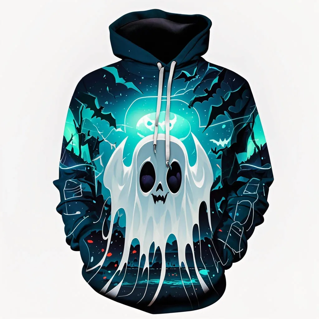 

Halloween Ghost 3d Printed Hoodies Funny Graphic Sweatshirts Men's Tops Male Streetwear Hooded Pullovers Fashion Tracksuit