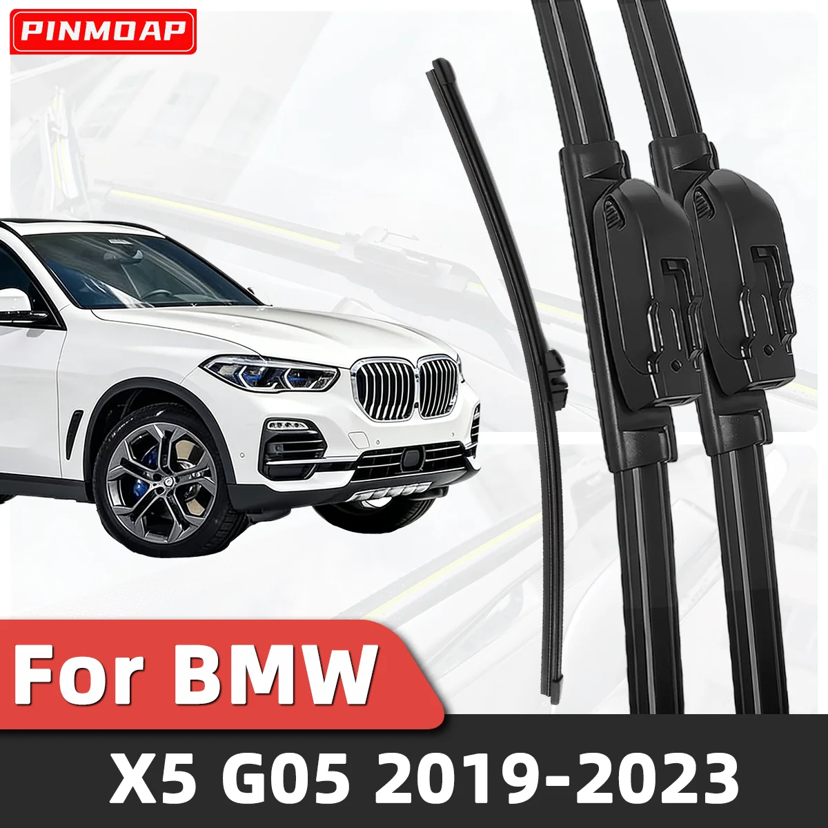 

Комплект задних и передних дворников PINMOAP (1/3 шт.) для BMW X5 G05 2019-2023, автомобильные аксессуары