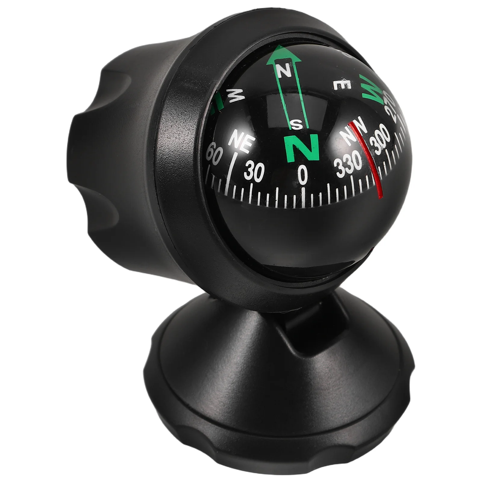 كرة بوصلة عالمية للسيارة عالية الدقة، مكتشف اتجاه لوحة القيادة، ملاحة السيارة، التخييم في الهواء الطلق، السفر