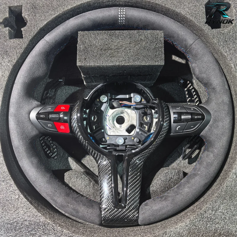 Wholesale M Sport Leather F10 F11 F20 F21 F22 F30 F31 F32 F36 M3 M4 Interior Steering Wheel for BMW