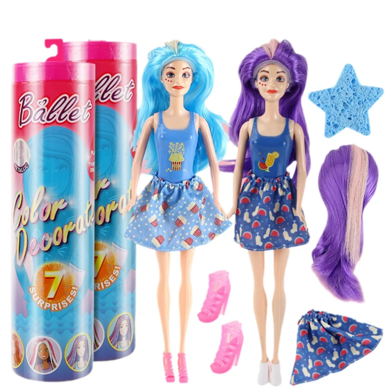 

M15K-Surprise Water Soaked Blind Box Color-Changing Princess Change Clothes Play House