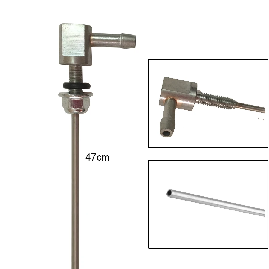 1Pcs 470mm Car Auto Heaters Fuel Gas Gasoline Tank Pick up Pipe Joint Tube Line