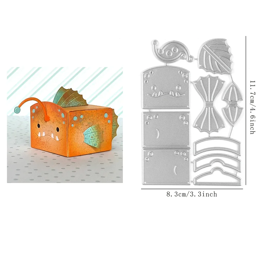 Car Critters Road Trip Add-on Metall-Stanzformen, Obst-Prägung, gestanzt, für DIY-Kartenherstellung, Scrapbooking, Bastelbedarf – Detail 8