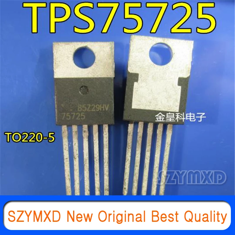 

5 шт./лот, новый оригинальный чип TPS75725KC TPS75725K TPS75725 TO220-5, быстрая доставка