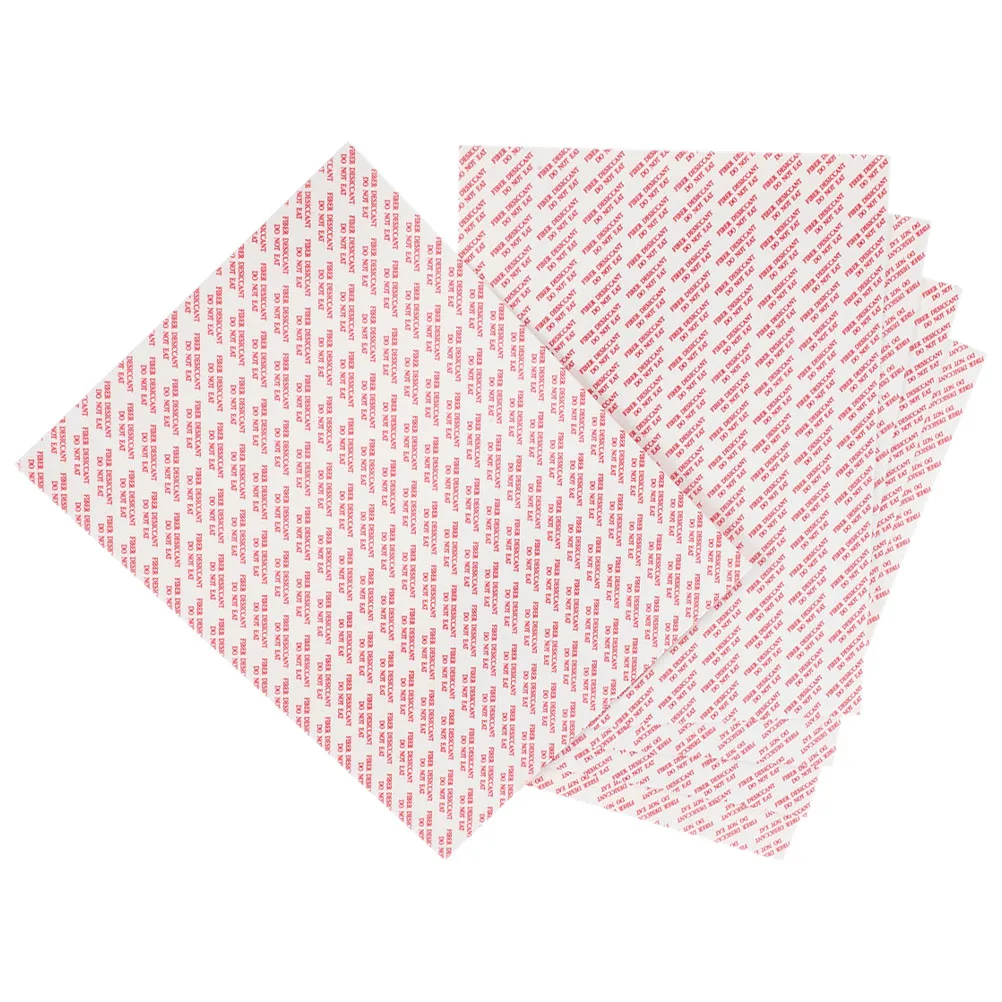 

5pcs Food Grade Desiccant Paper Sheets Moisture Absorber Packets Plant Fiber Dehumidifier for Closets Shoes Cars