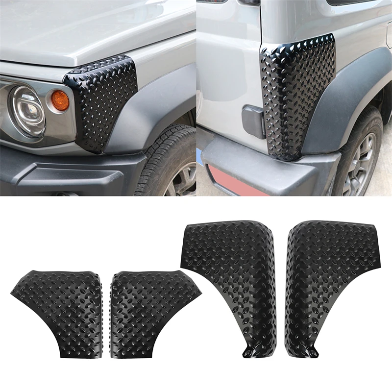 

Front Rear Fender Tailgate Angle Wrap Decoration Guard Cover Trim Corner Car Sticker For Suzuki Jimny JB74 2019-2022