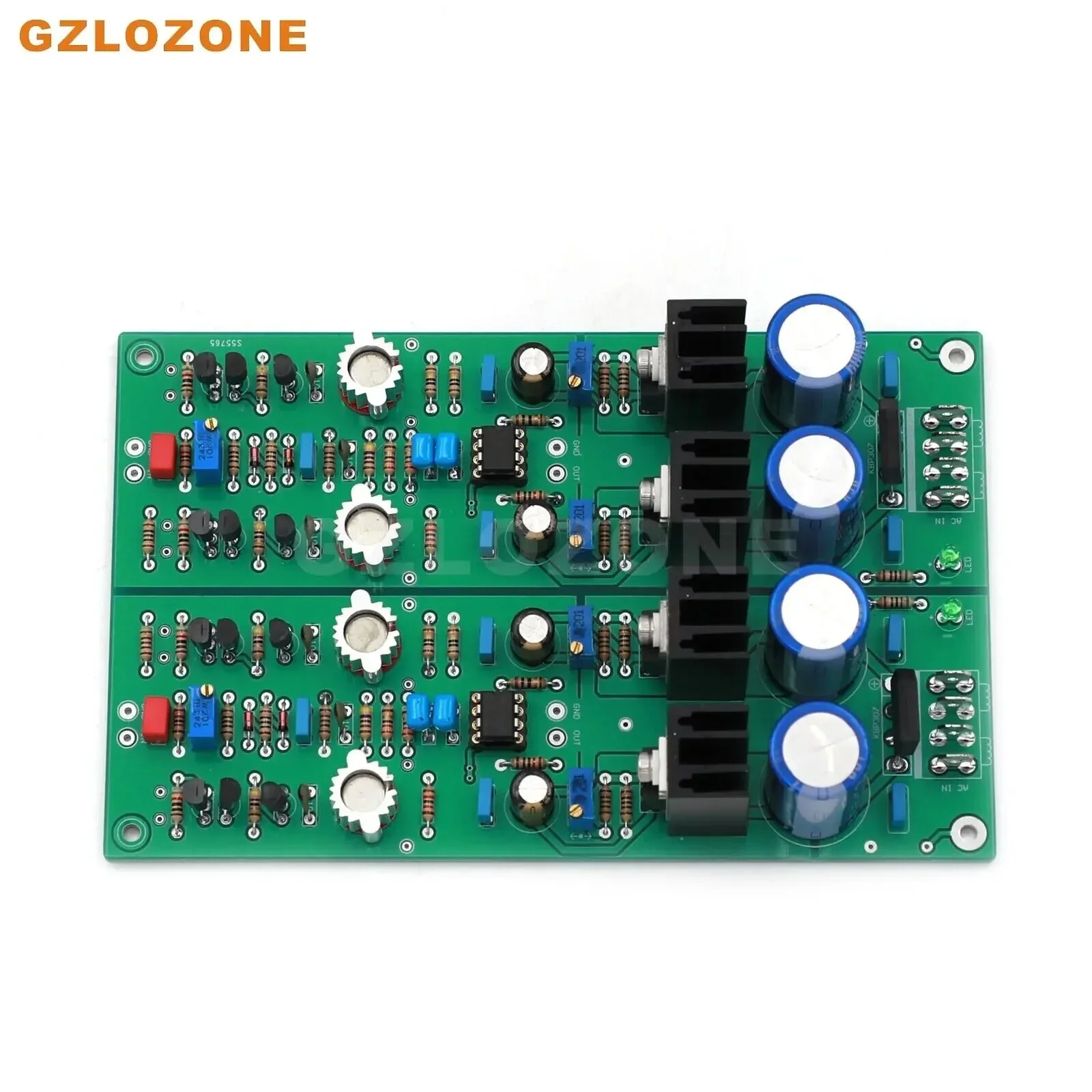 

GZLOZONE Mark JC-2 Preamplifier Line Ultra Low Distortion FET Class A Warm Sound Preamp Board