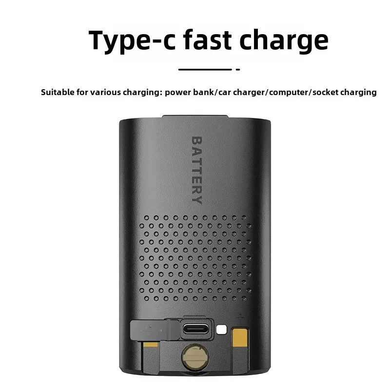 1800mAh لبطارية Baofeng UV-17 ليثيوم أيون ترقية رشاقته دعم نوع-C شحن لجهاز الاتصال اللاسلكي BF-UV17 UV17Plus Pro Max