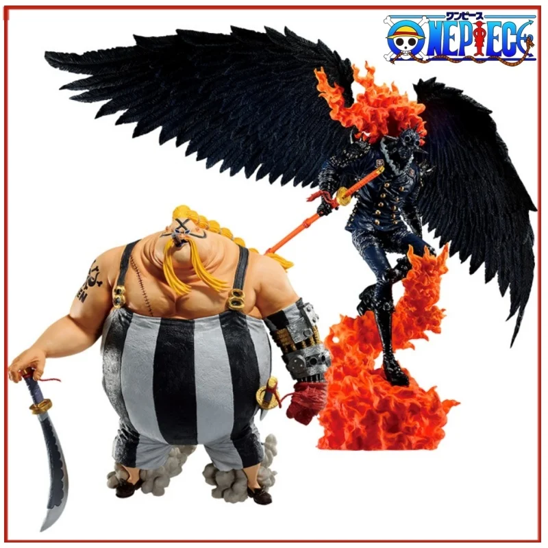 

New Bandai Original Ichiban One Piece Ex Ab Reward Queen King Kaido Anime Action Figures Collection Model Ornament Toy In Stock