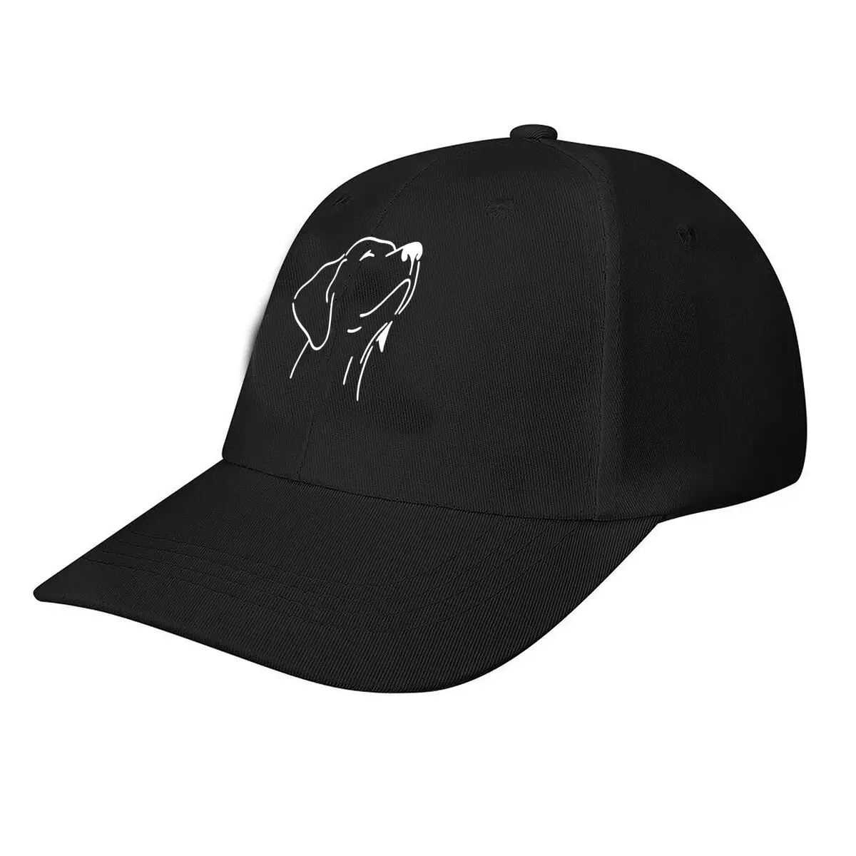 Minimalist Vinyl Dog Sticker Car Decal Baseball Cap Fashion Men Sunhat Women's Outdoor Sports Snapback Cap
