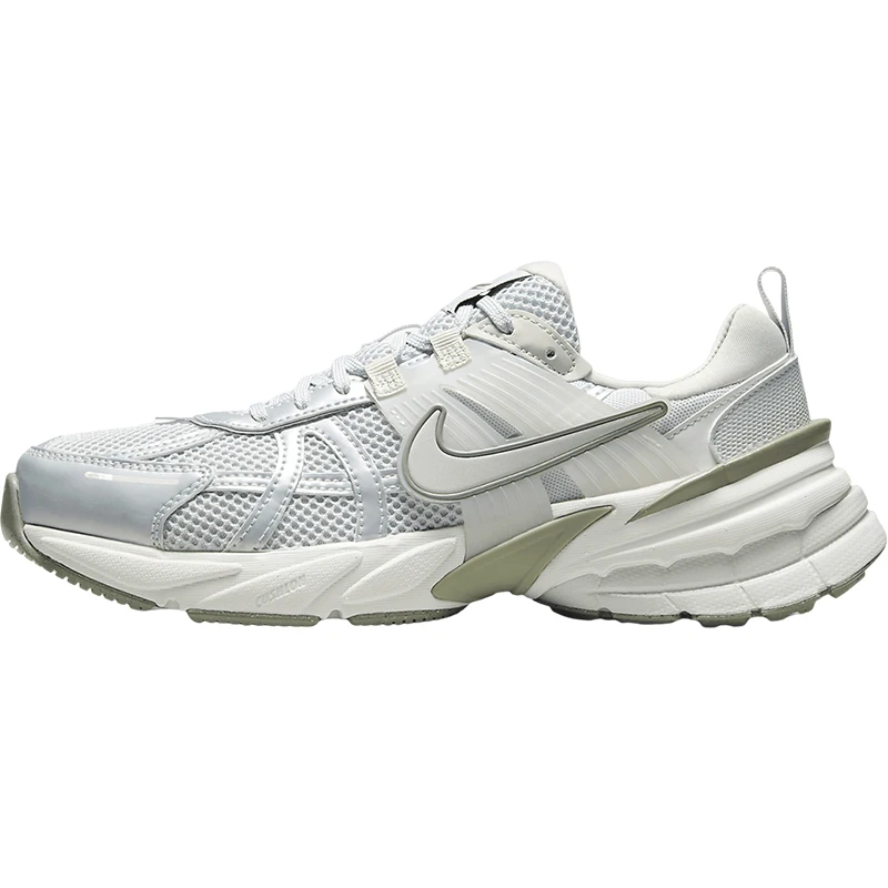 حذاء Nike الرسمي الأصلي V2K Run للنساء شبكي يسمح بمرور الهواء وخفيف الوزن للأب FD0736-006