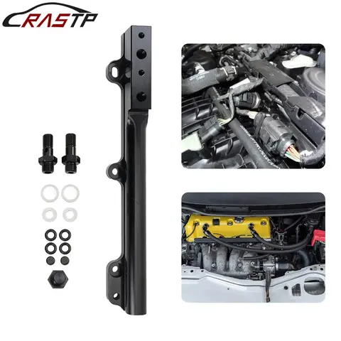 RASTP-Aluminum Alloy High Volume Fuel Rail Fuel Injection Rail For Honda D-Series D15B7 D15B8 D16A6 D16Z6 BTD029 10 best sales honda d15b7 - №9