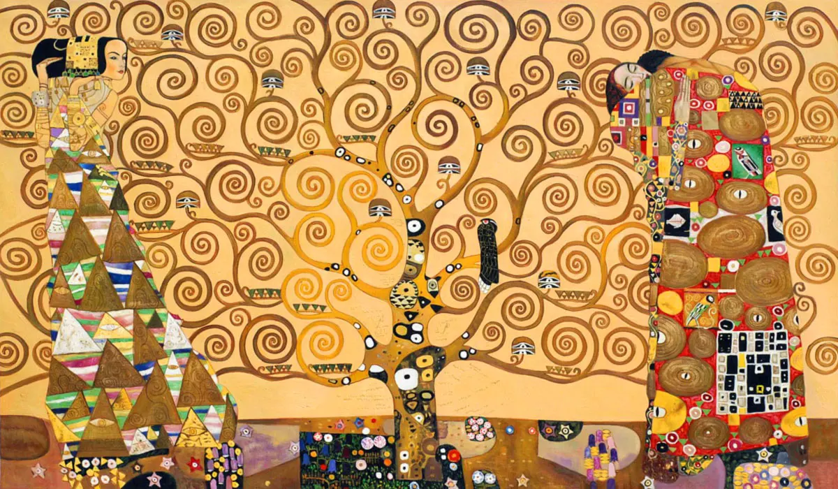 GUSTAV KLIMT TREE OF THE LIFE  Art Silk Poster Print 24x36inch