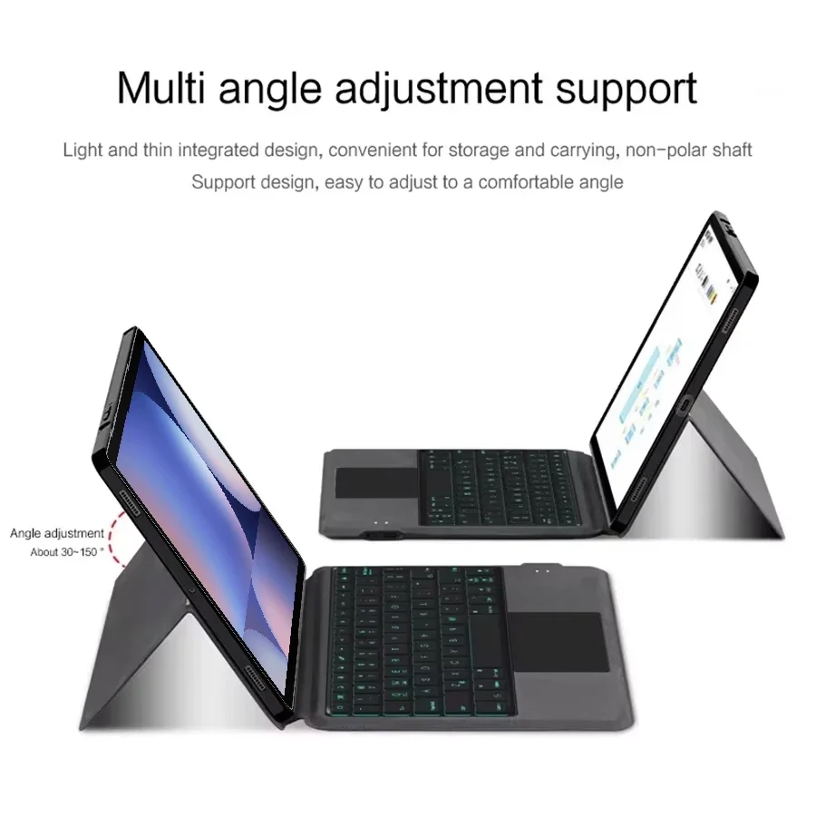 Detachable Keyboard Case For Samsung Galaxy Tab S11 Ultra/S10 Ultra 14.6,Keyboard Cover For Samsung Tab S9FE/S10 FE/S10 Lite/S11