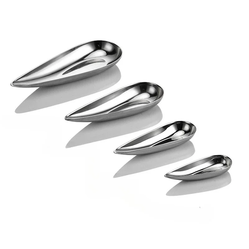 

Melon seed-shaped design dim sum butterfly, fruit plate stainless snack butterfly,