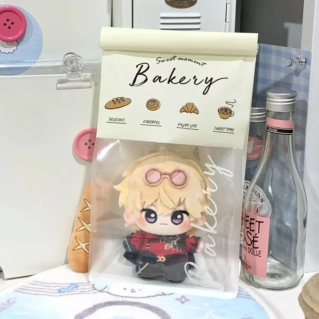 10 Cm Anime Honkai: Star Rail Aventurine Kawaii Cosplay doux Adorable corps en coton sac à dos pendentif en peluche porte-clés cadeau de noël