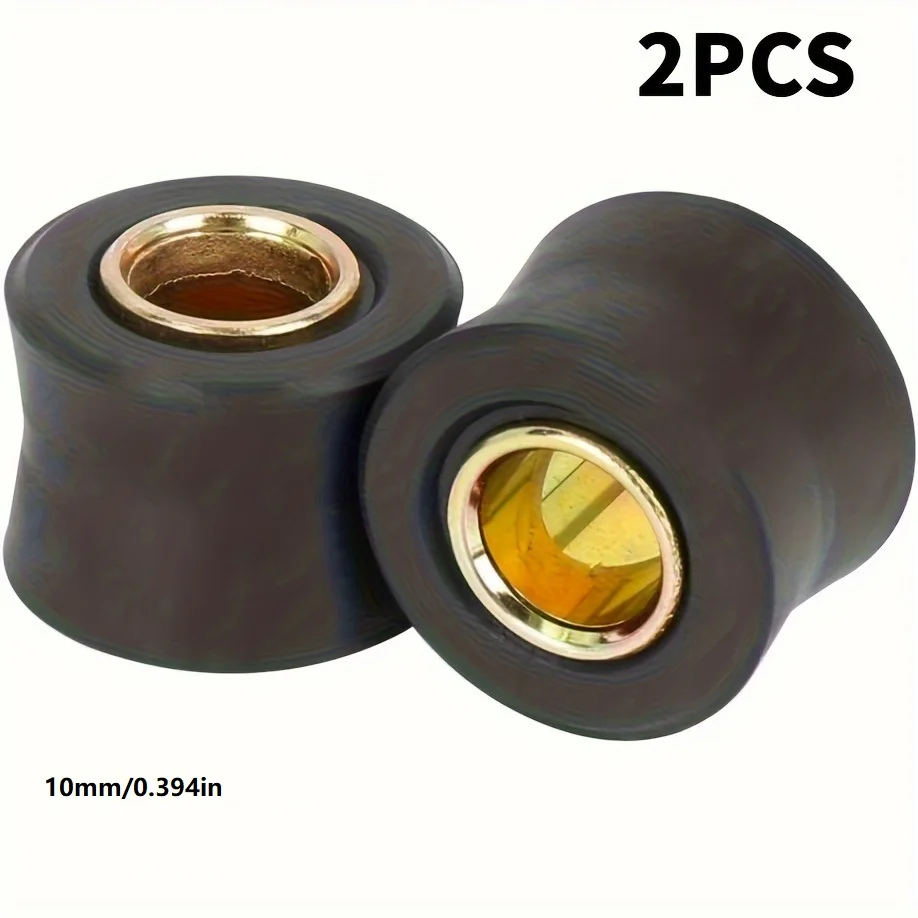 

2pcs Motorcycle Rear Shock Absorber Rubber Buffer 10mm Bumper Block Sleeve Rings Motorcycle Scooter Shock Absorber Sleeve ﻿