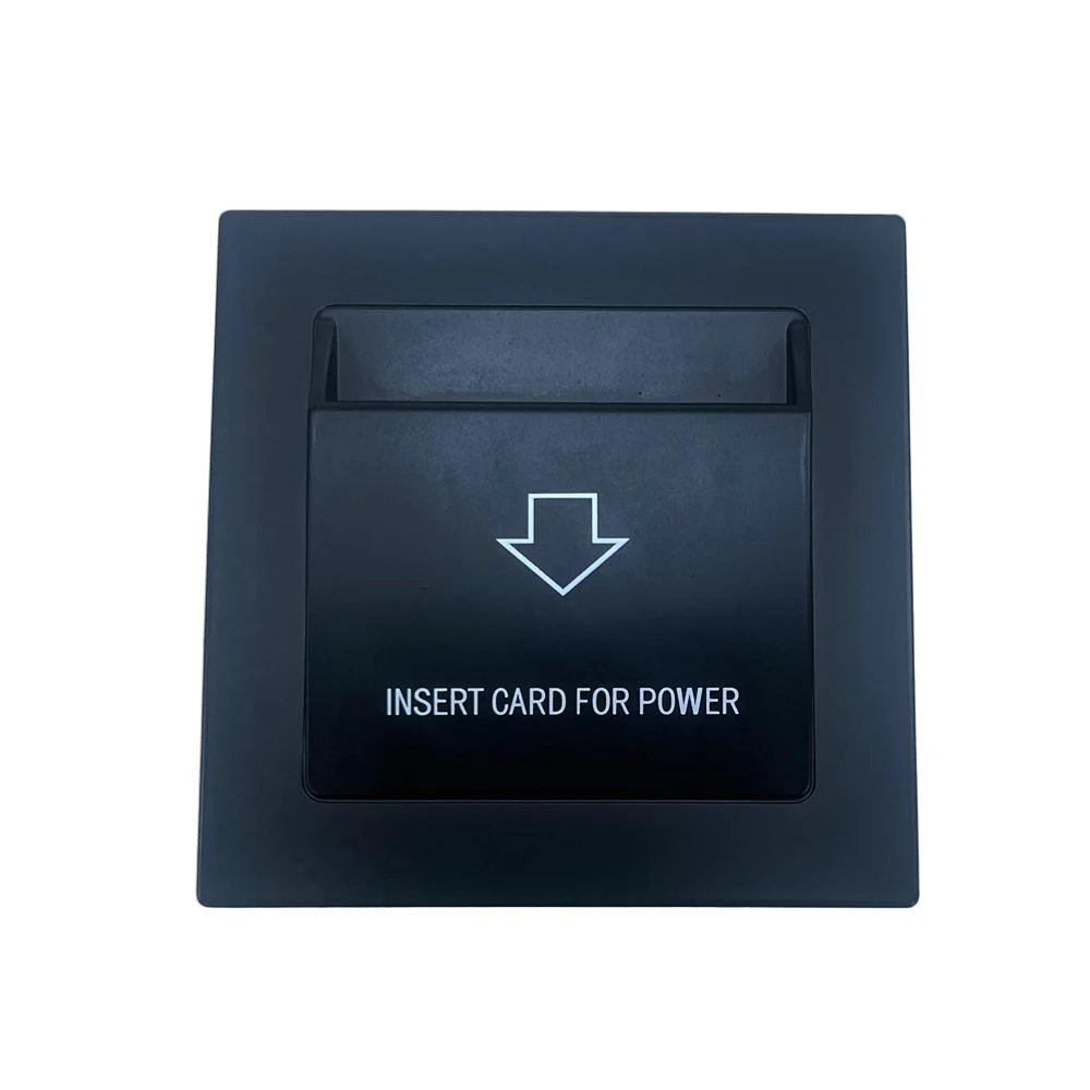 40A Hotel RFID Power Switch 110V 220V, Energy Saving Key Card Switch Support 125KHz 13.56MHz M1 EM T5577 Card Holder