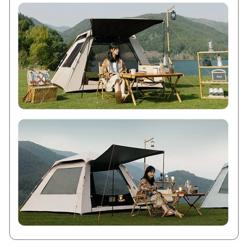 Outdoor Tent 5-8 People Automatic Park Camping Tent Picnic Ourdoors Sunproof Camping Tent  Camping Equipment  Gazebo